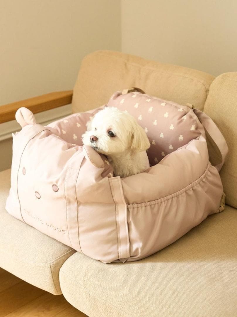 ハ*ム様 【新品】gelato pique ベアモチーフドライブベッド BEG