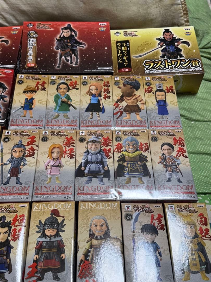 キングダムKINGDAM一番くじワールドコレクタブルフィギュア39種コンプ