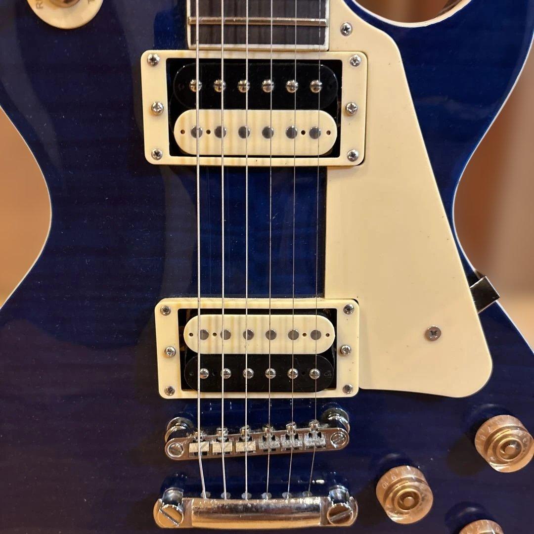 Bacchus Live Road レスポールタイプ ブルーカラー