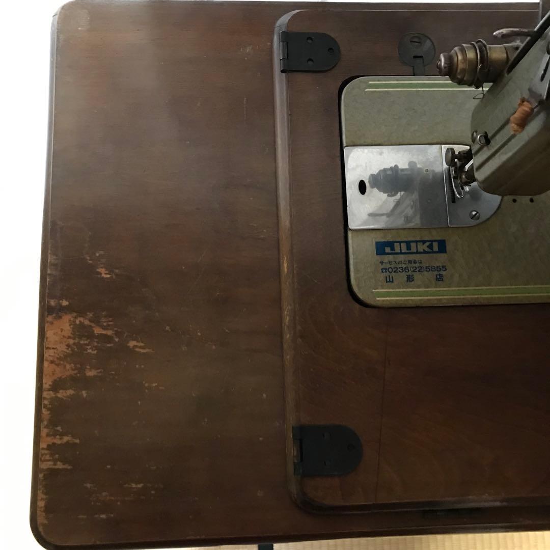 BRIGHT アンティーク ミシン ミシン台 テーブル ジャンク品 木製