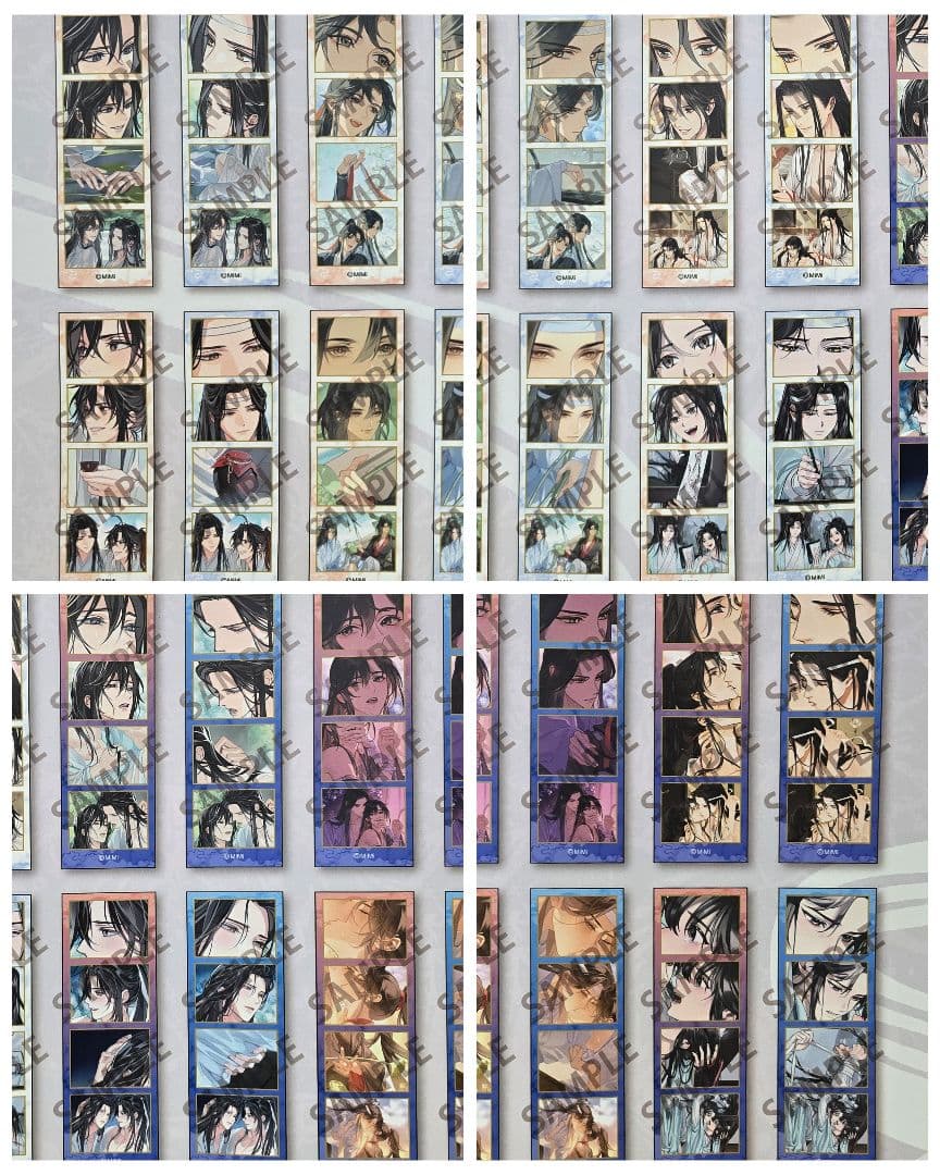 【新品未使用】AGF 2025 限定 魔道祖師 フォトカード ハート缶バッジ