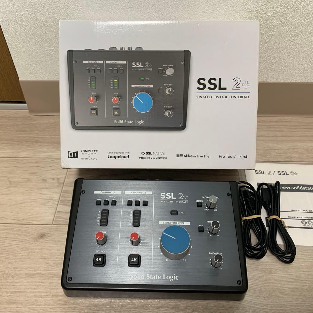 Solid State Logic ソリッドステートロジック SSL2+