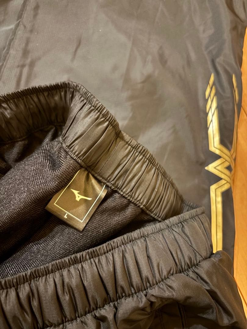 ミズノ ブレスサーモ搭載 中綿ウインドブレーカー 上下 セット ユニセックス L