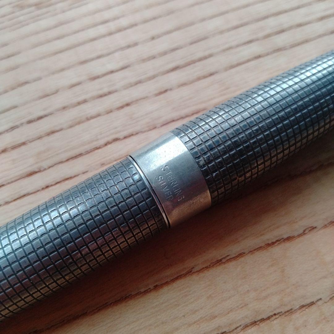 パイロット エリート スターリングシルバー 万年筆 ペン先/18K-750