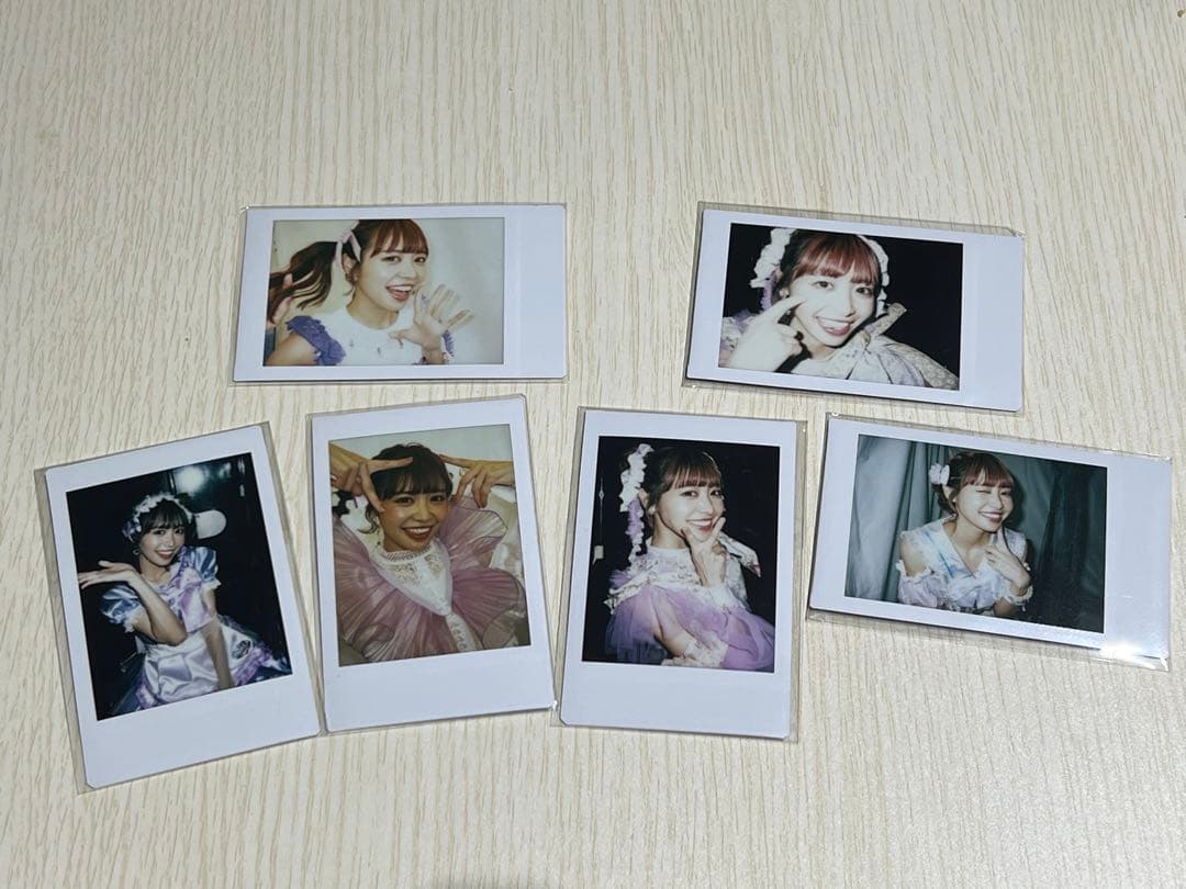 FRUITS ZIPPER 仲川瑠夏　チェキ6枚セット