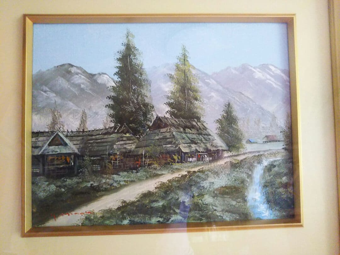 南康夫f6号油絵ですいい絵です