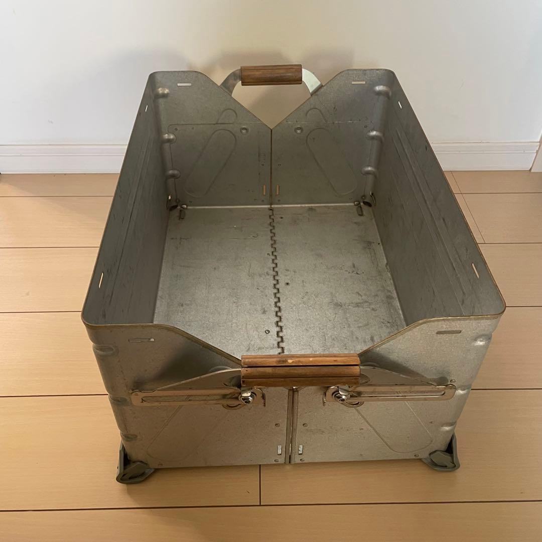 スノーピーク　シェルフコンテナ50 シェルコン　2個セット　天板付き