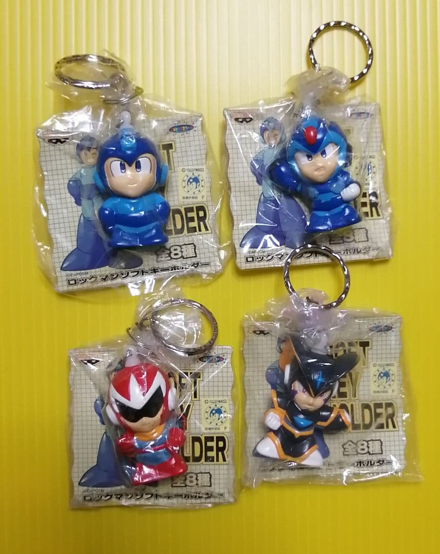 ロックマンソフトキーホルダー