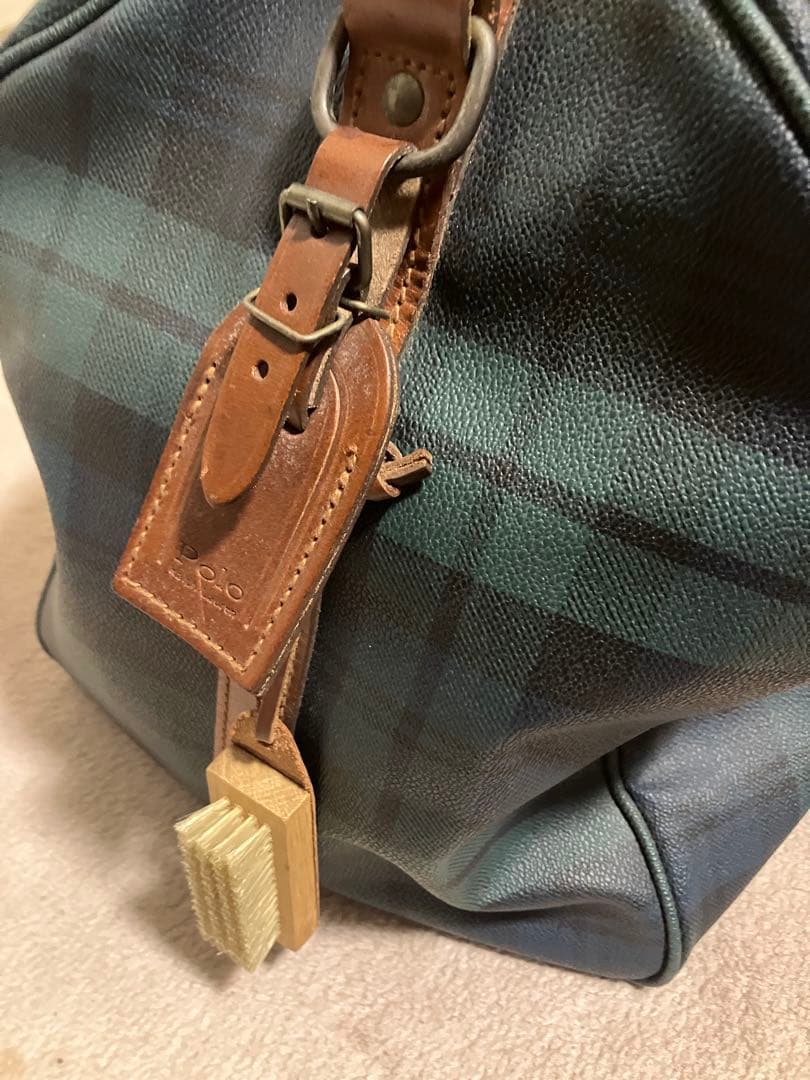 ビンテージラルフローレン希少超特大ボストンバック　大容量　RALPHLAUREN