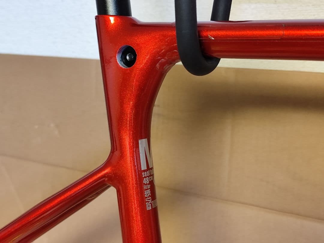 SUNPEED MARS ロードバイクフレーム レッド