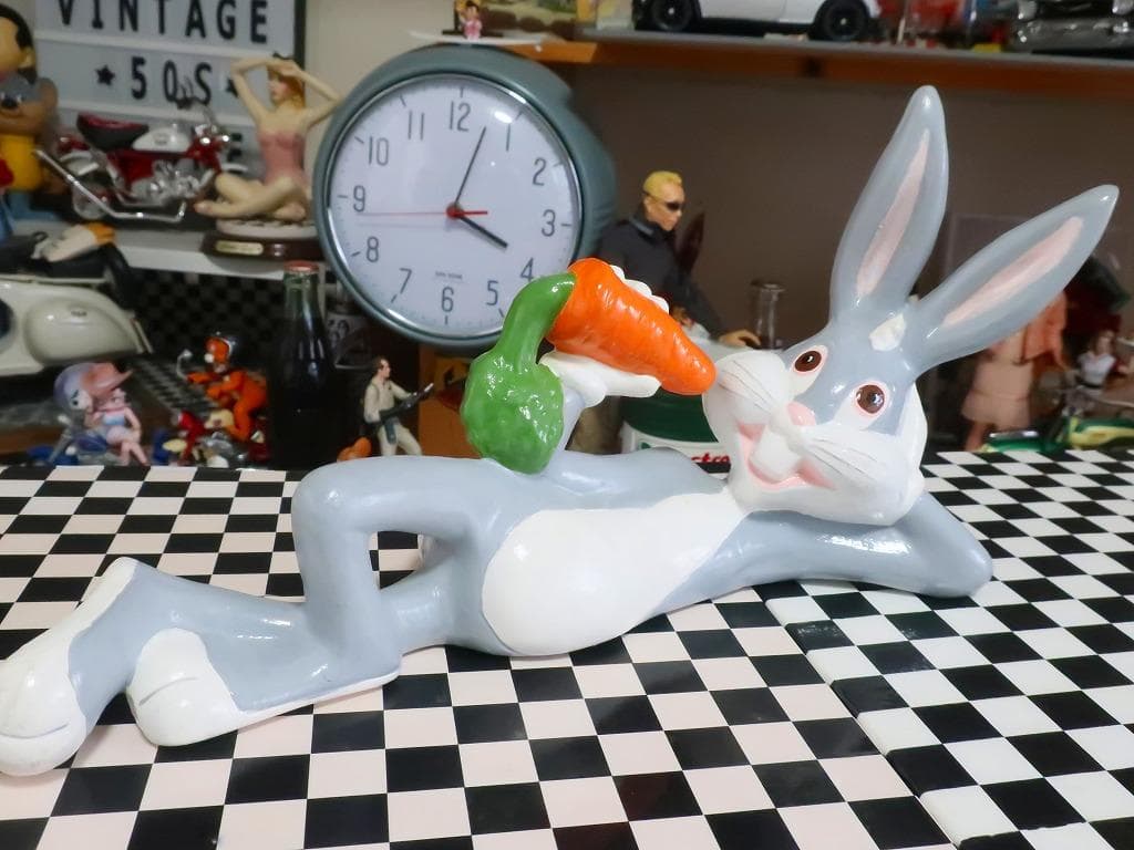 絶版★特大 バックスバニー ルーニー・テューンズ オブジェ フィギュア