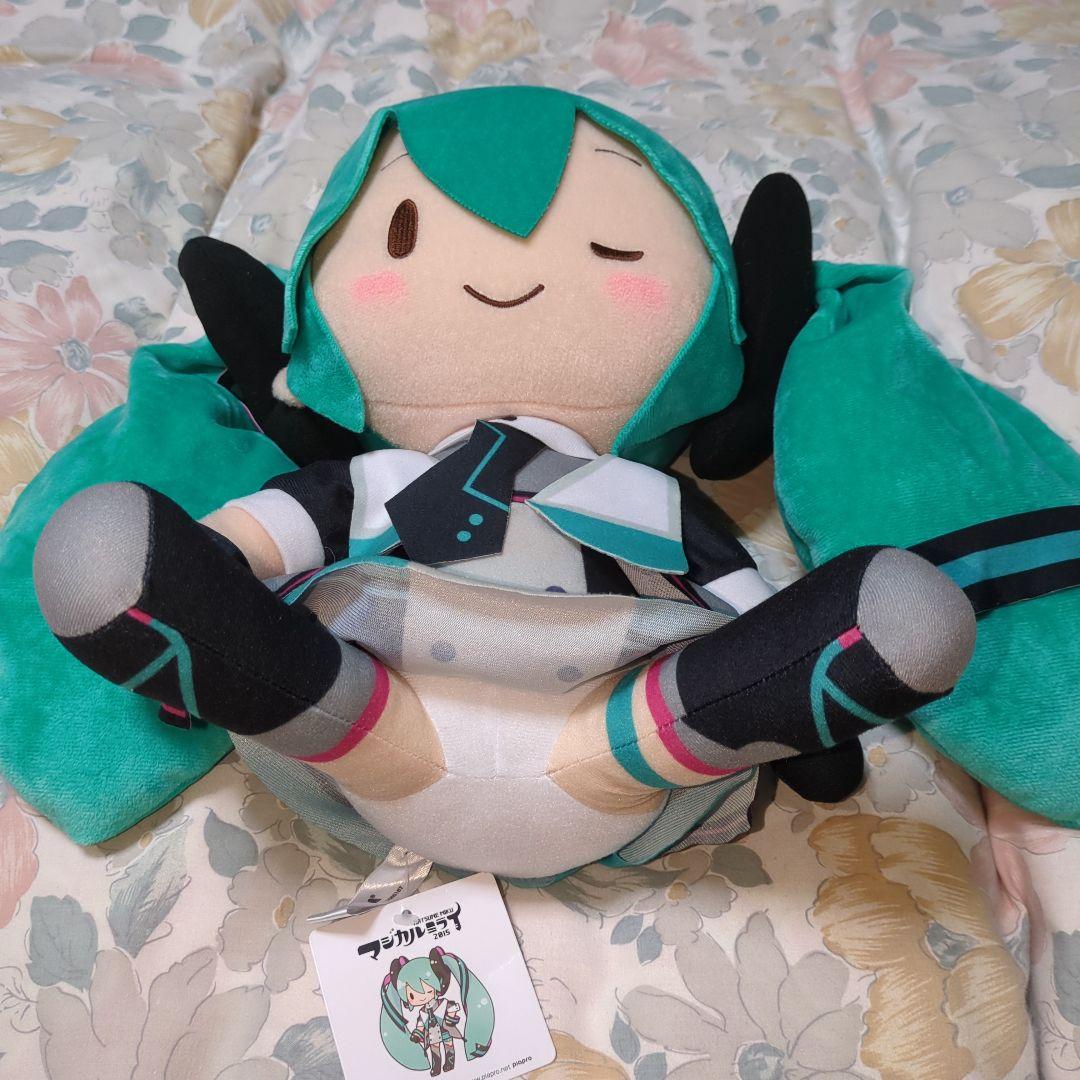 初音ミク マジカルミライ2015 ふわふわぬいぐるみ (L) 開封済み商品