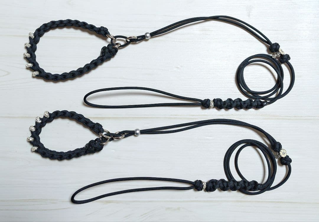 首輪一体型✳パラコードリード　ROWA☆