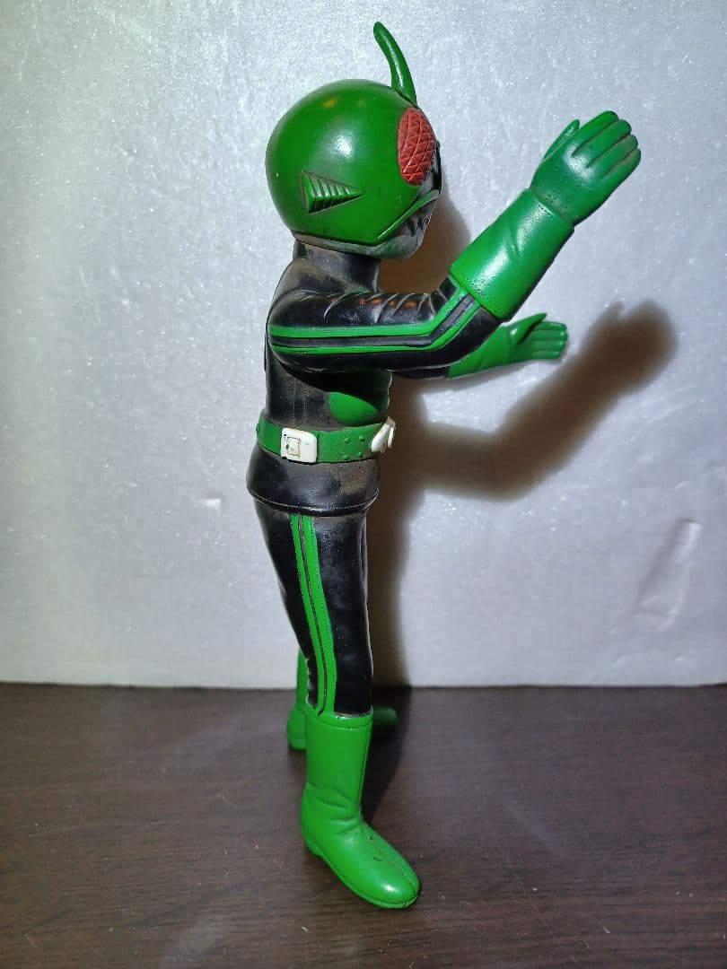 (昭和購入物)　 仮面ライダー旧1号　ソフビ