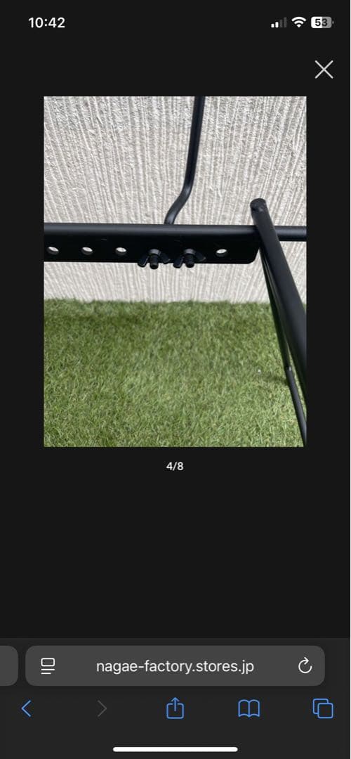 nagae factory アイアンテーブル　碧空