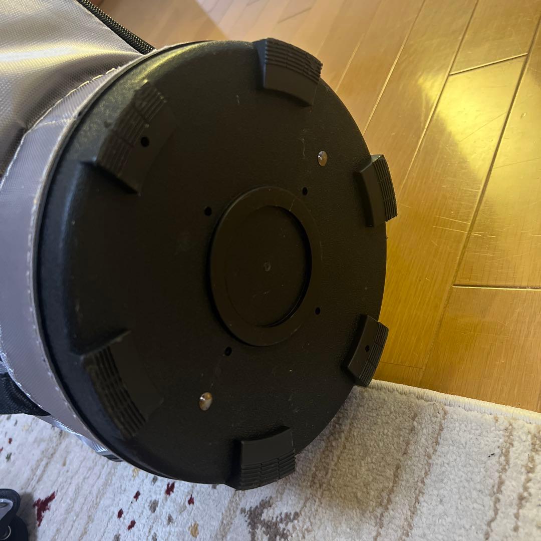 TOUR STAGE キャディバッグ シルバー/ブラック