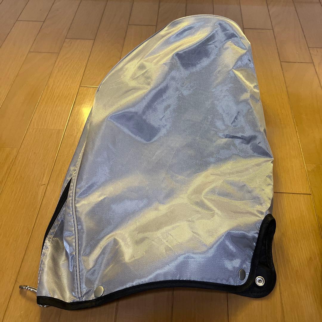 TOUR STAGE キャディバッグ シルバー/ブラック