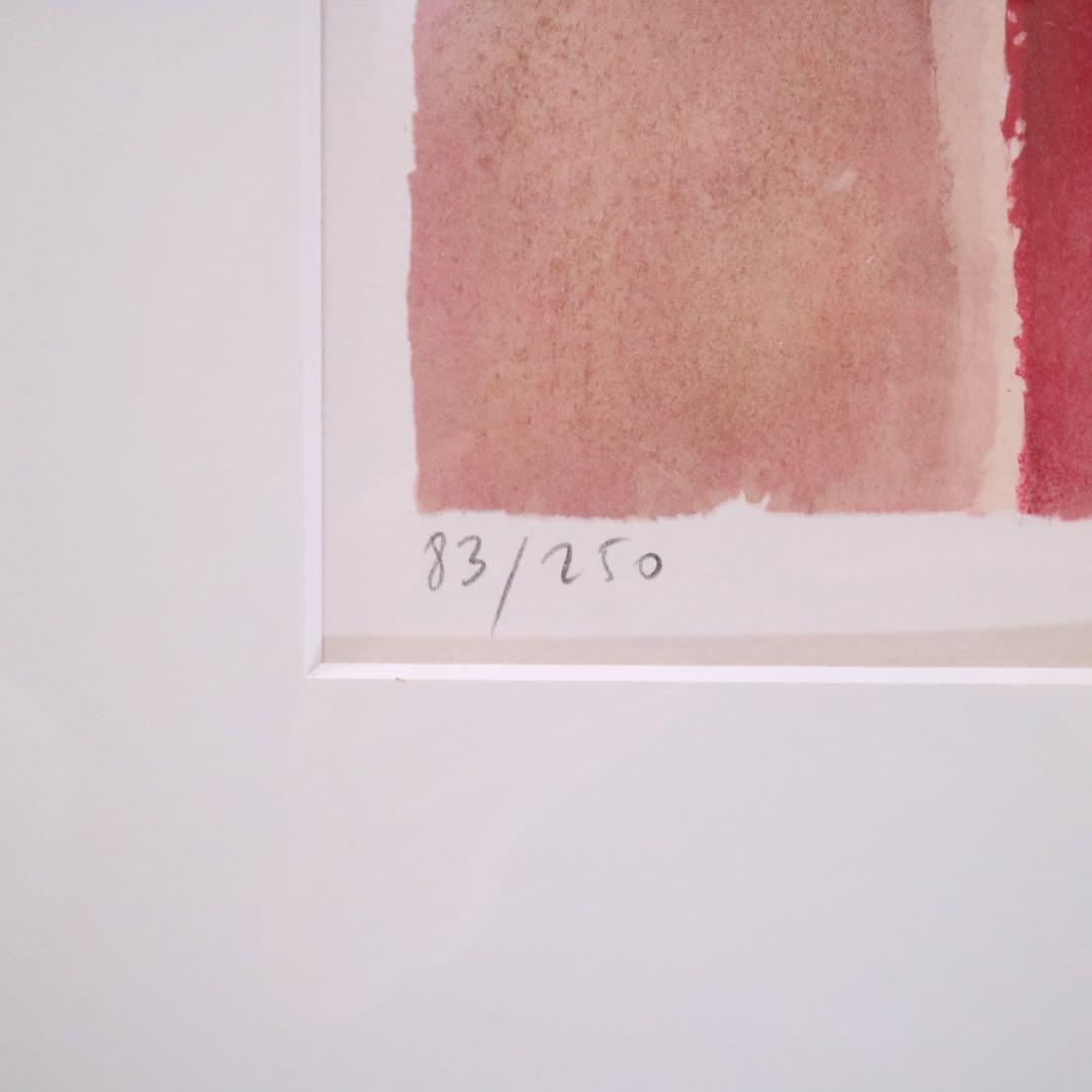 クレール アステックス バラの冠のアンヌ リトグラフ 真作