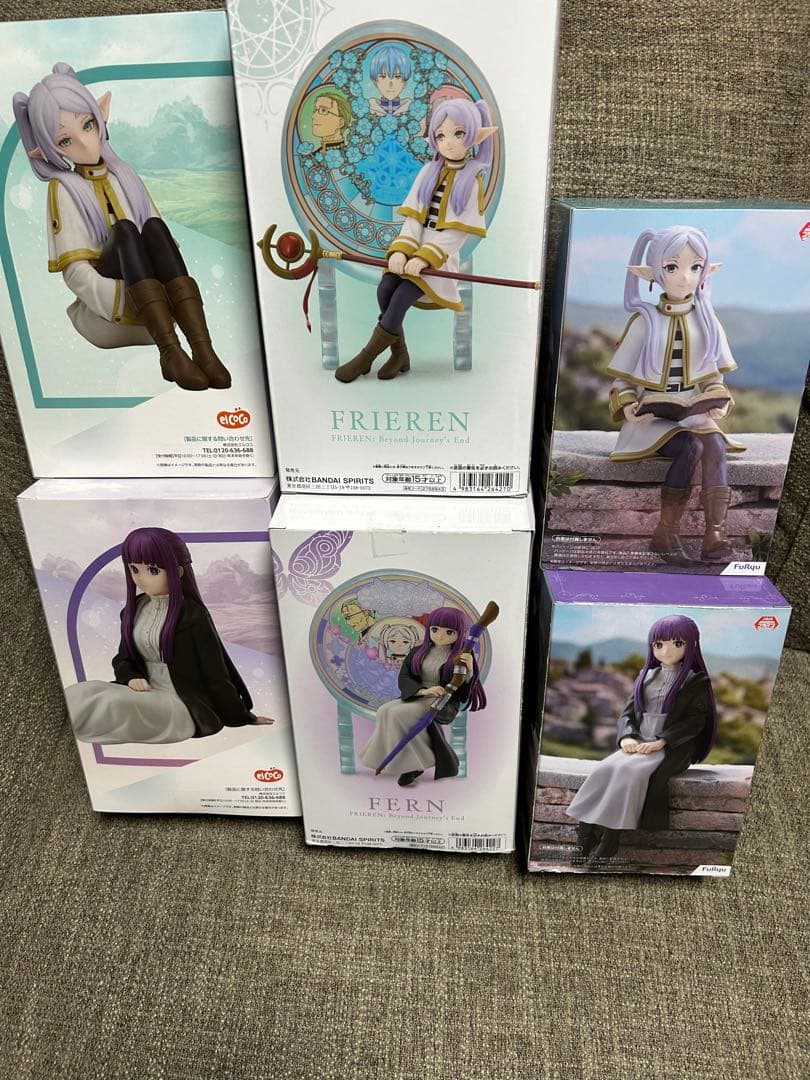 葬送のフリーレン　ぬーどるストッパー　フリーレン3 フェルン3 フィギュア6体