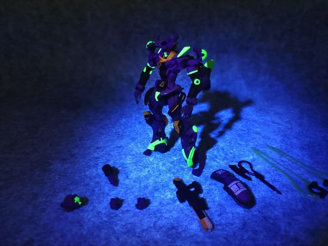 HG GQuuuuuuX ジークアクス 全塗装完成品 エヴァンゲリオンカラー