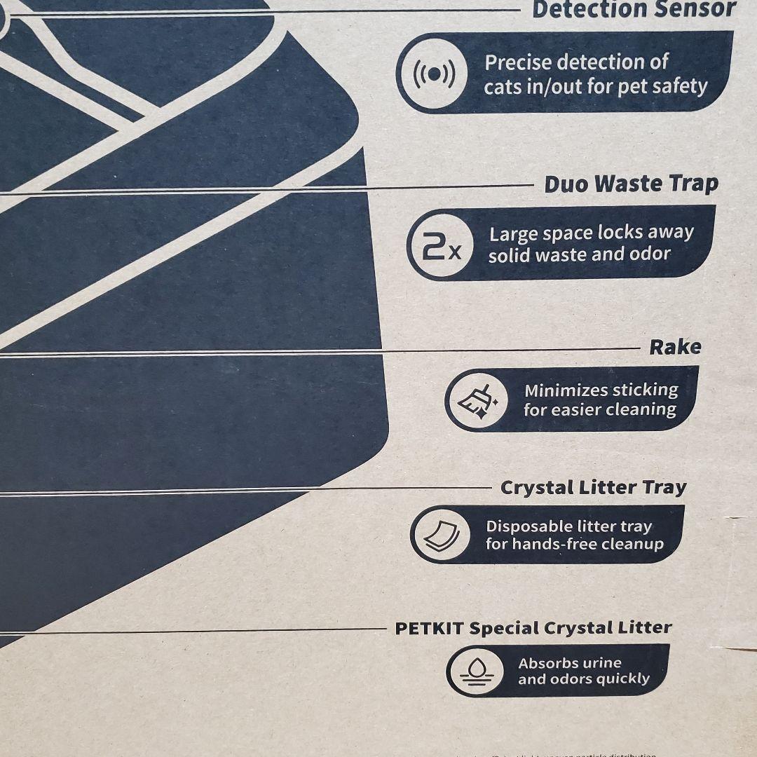 未開封 猫用トイレ PETKIT PUROBOT CRYSTAL DUO カメラ