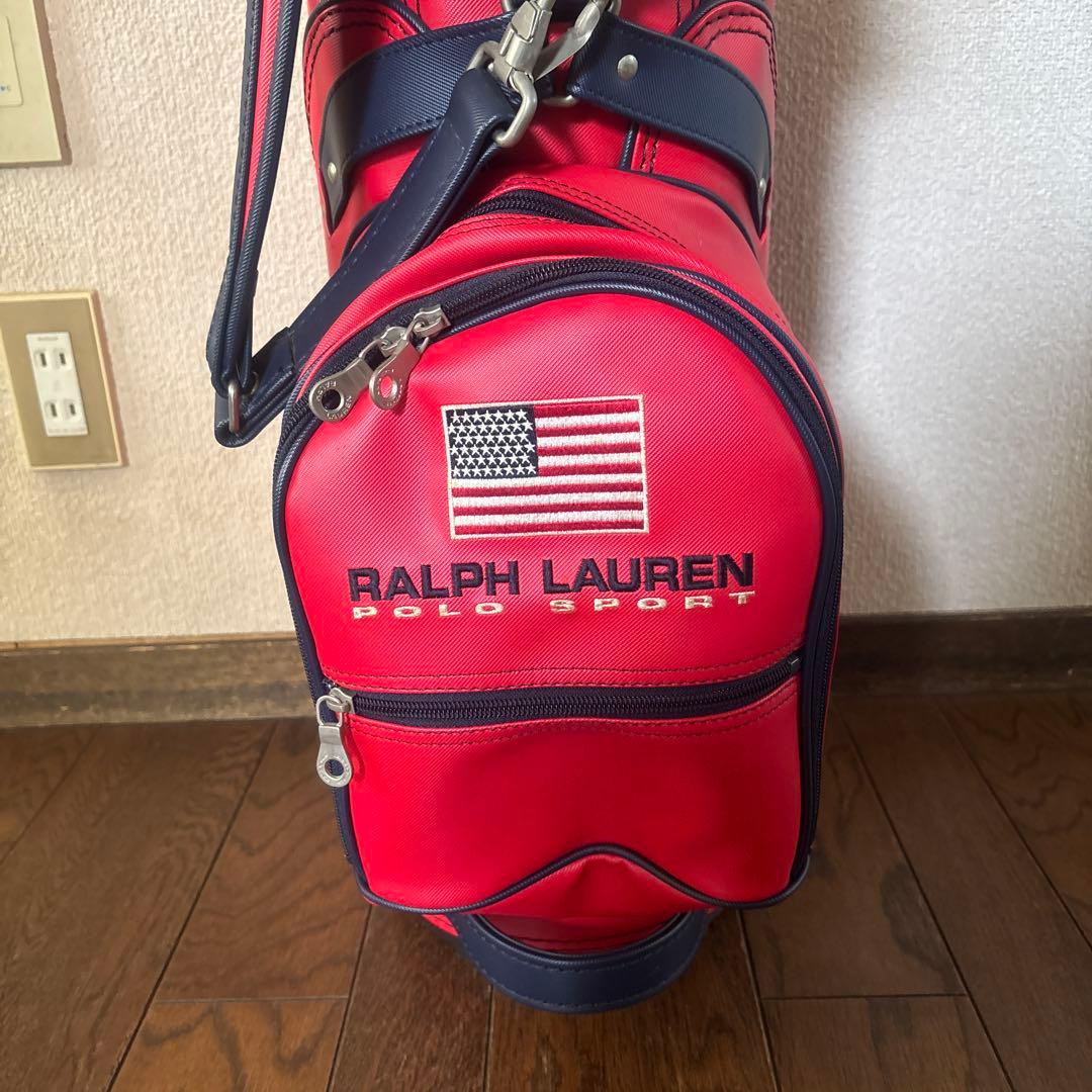 ゴルフ　キャディバッグ　ラルフローレン