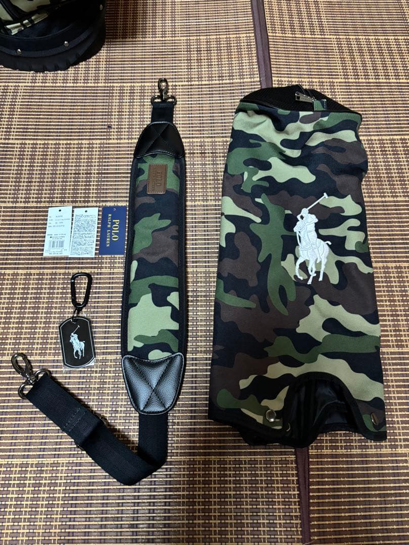 R.Lauren ラルフローレン RLX 迷彩柄 キャディバッグ スタンドタイプ