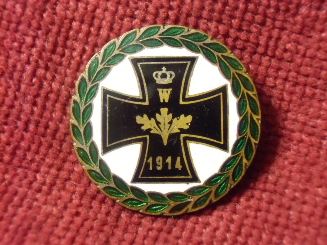 Ｗ帝政ドイツ軍/プロイセン王国＊鉄十字ブローチ（実物）