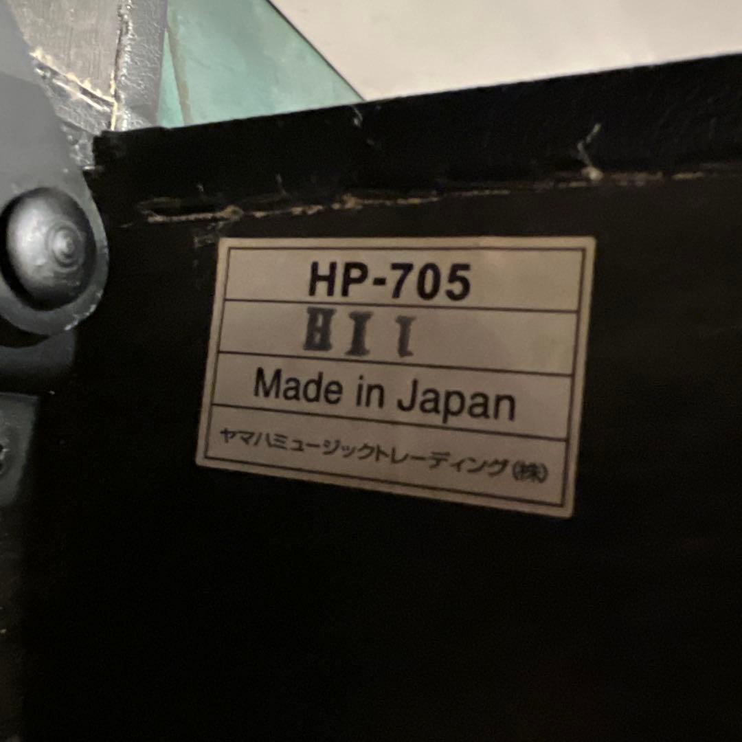 YAMAHA ピアノ補助ペダル 黒　足台