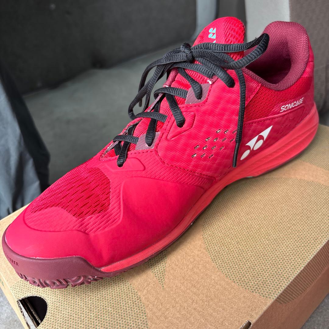YONEX SONICAGE GCテニスシューズ レッド