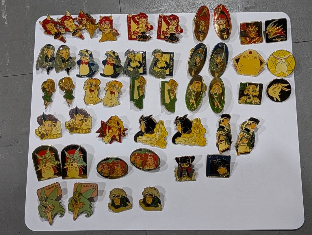 【当時物】魔法騎士レイアース ピンバッジ 豪華まとめ売りセット CLAMP