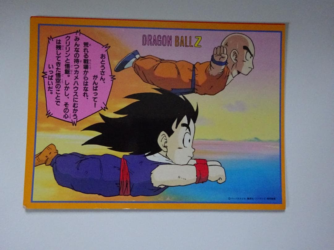 【DX CARD】ドラゴンボール ジャンボカードダス ベジータ 孫悟飯