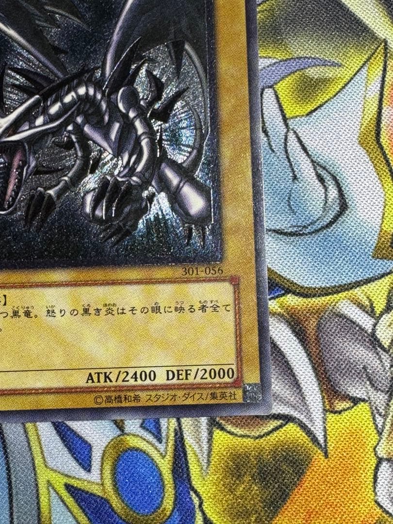 遊戯王　真紅眼の黒竜　レリーフ　親知らず