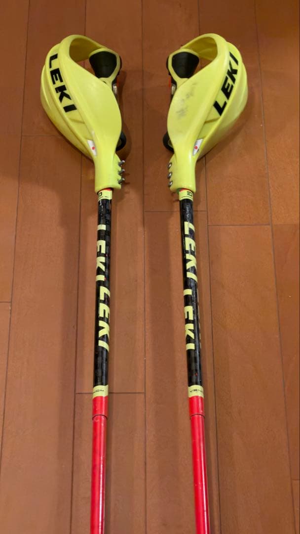 LEKI フルカーボン 120cm SL パンチガード付き TRIGGER 3D