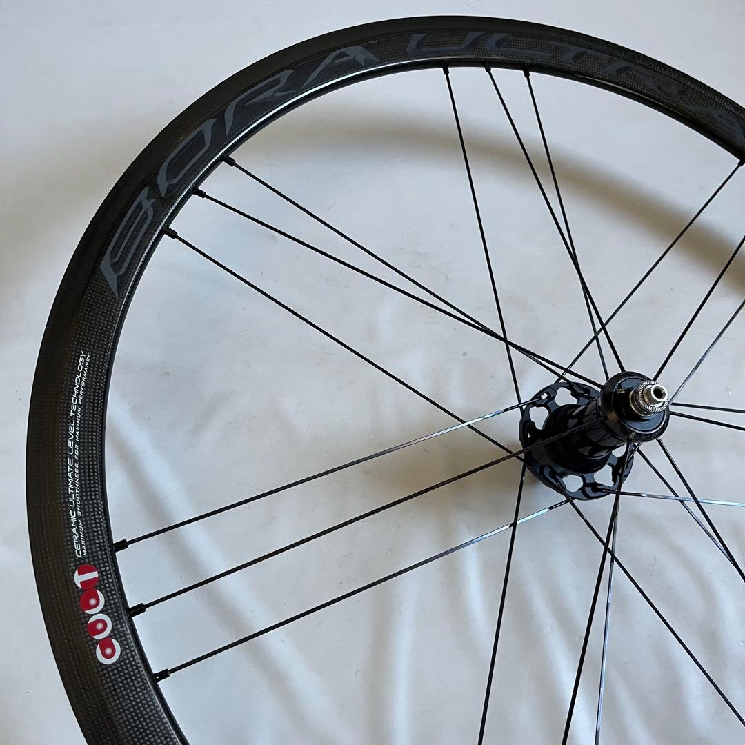 【レア物】初代CAMPAGNOLO BORA ULTRA 35 TU シマノ
