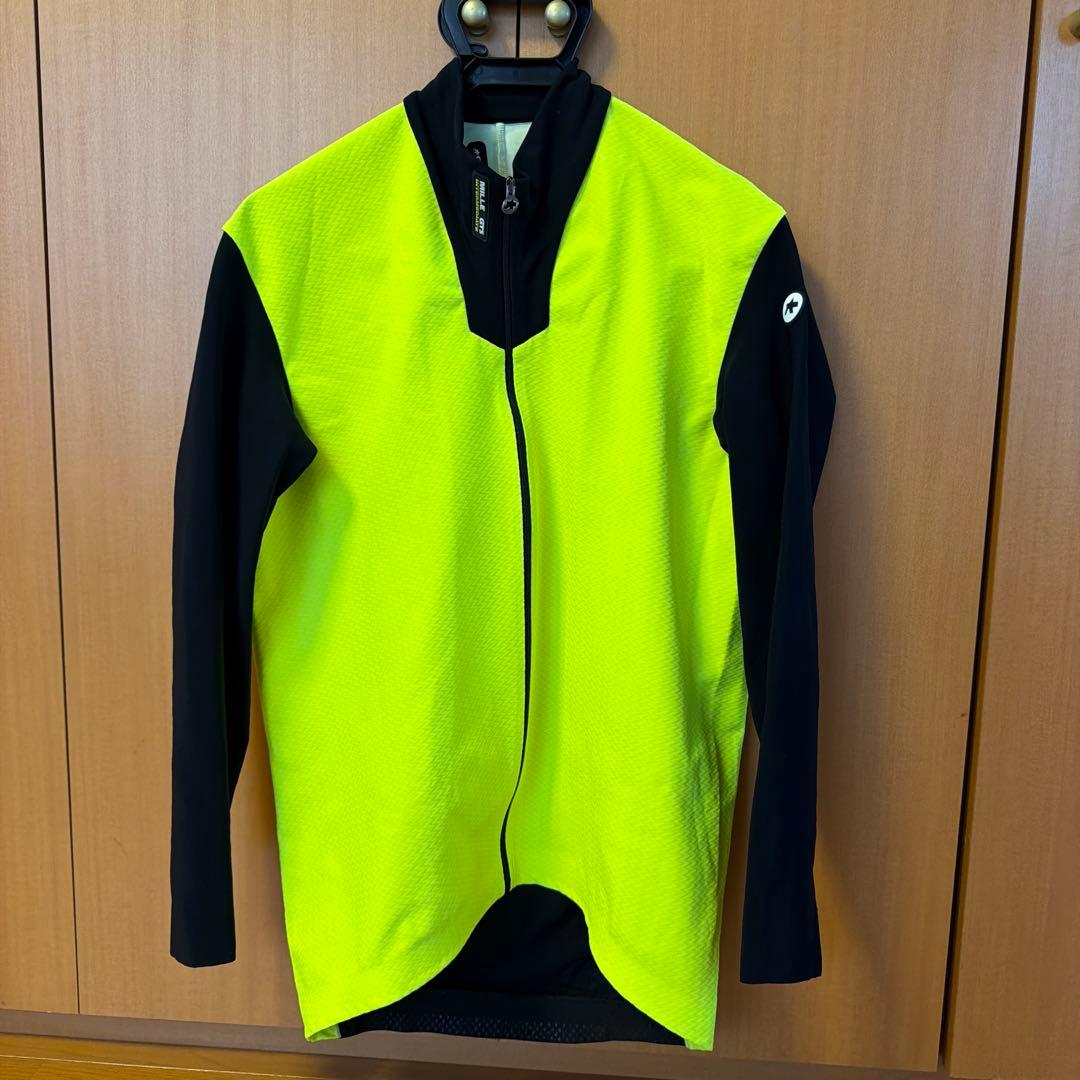 ASSOS MILLE GTS サイクルジャケット XL 蛍光イエロー&ブラック