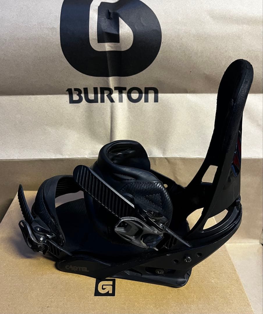 BURTON ビンディング Cartel Black メンズ　サイズM カーテル