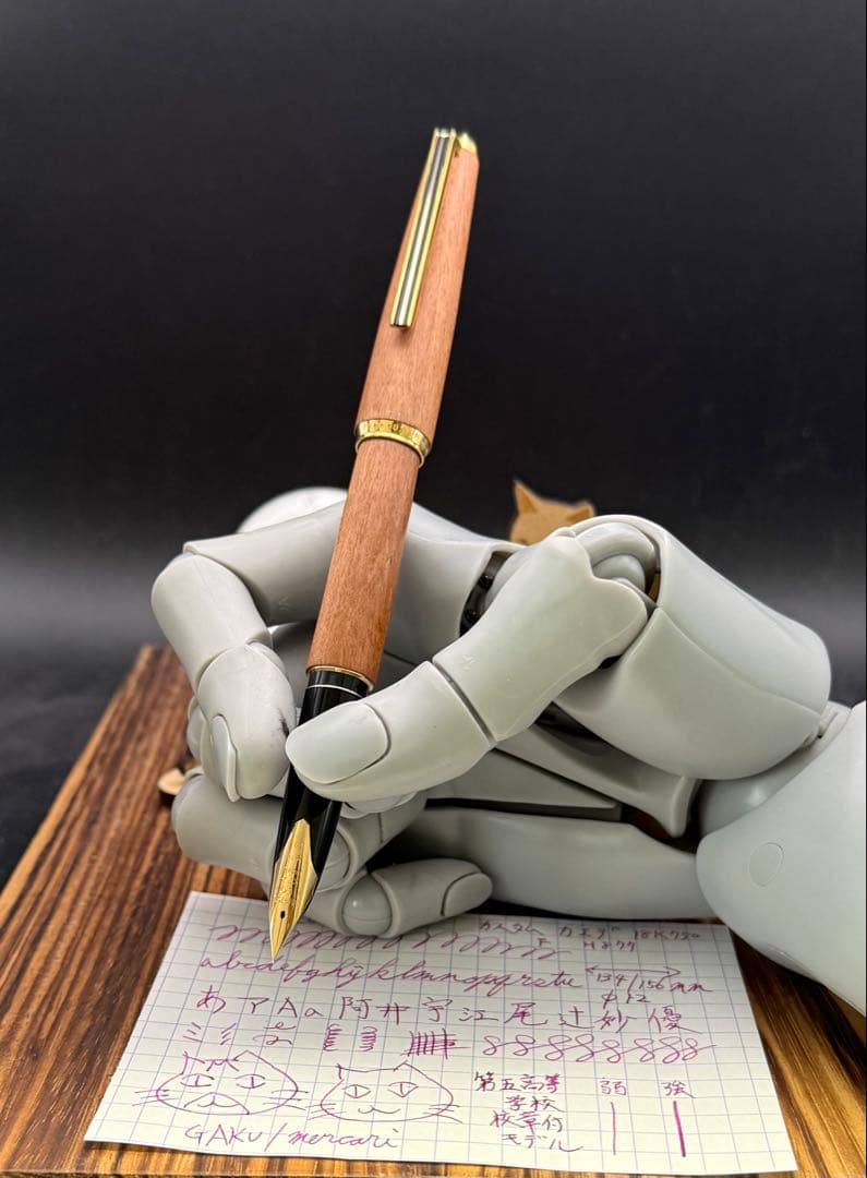 Pilot 万年筆 カスタム カエデ 18K 第五高等学校校章