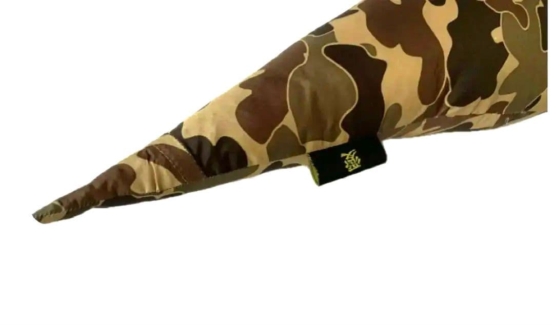 希少！20471120ひょーま君ロゴプリント迷彩柄 クッション