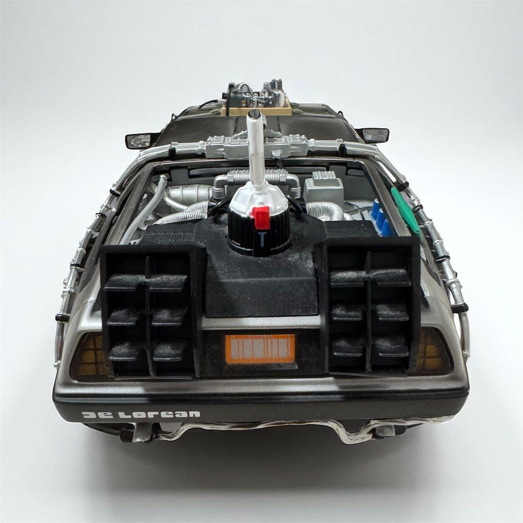 Sun Star 1/18 デロリアン タイムマシン ダイキャストミニカー