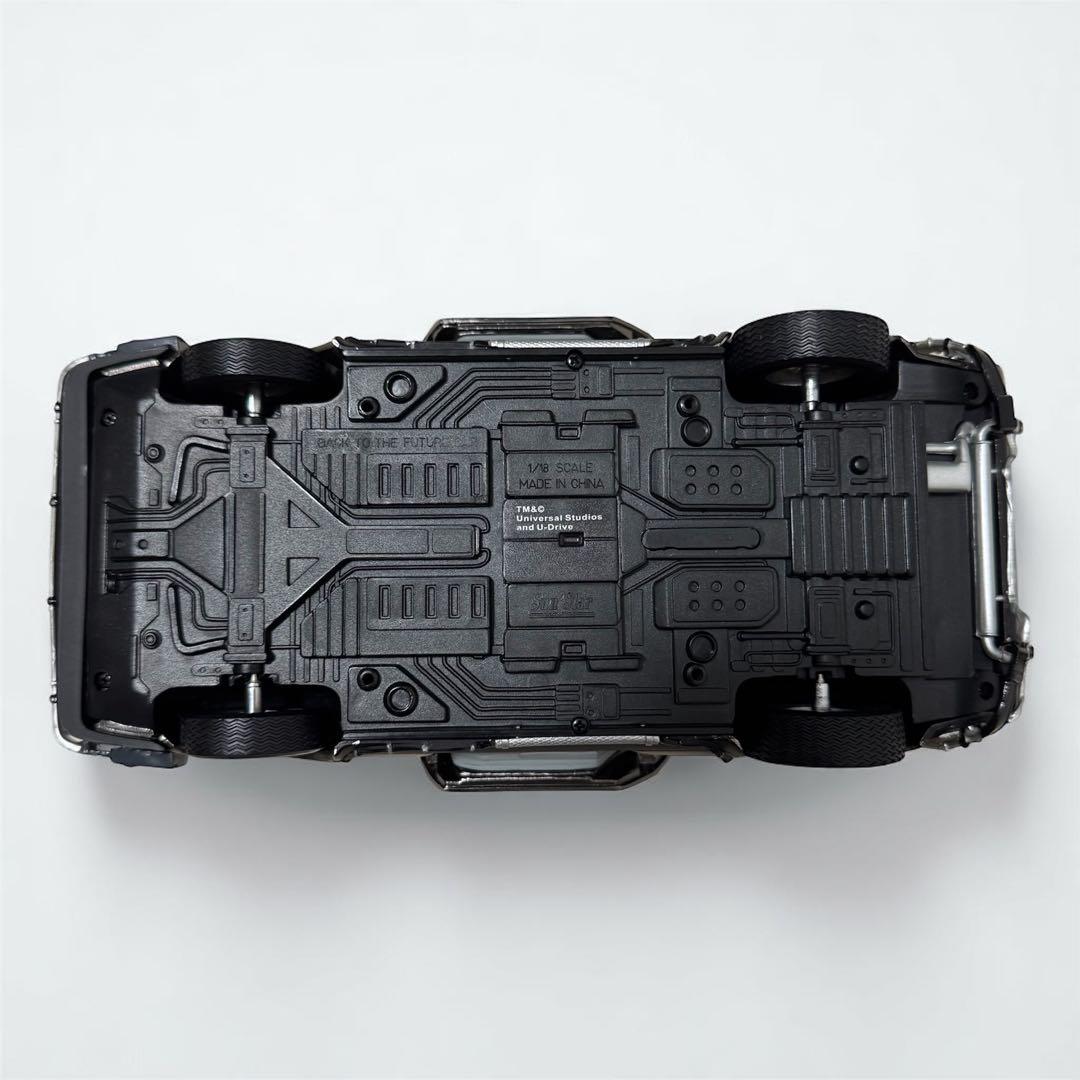 Sun Star 1/18 デロリアン タイムマシン ダイキャストミニカー