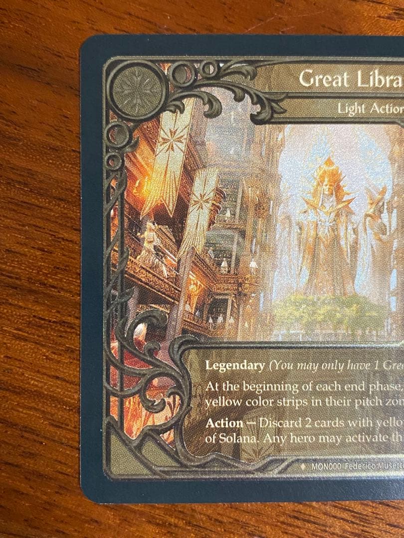 その他 great library of solana CF cold foil