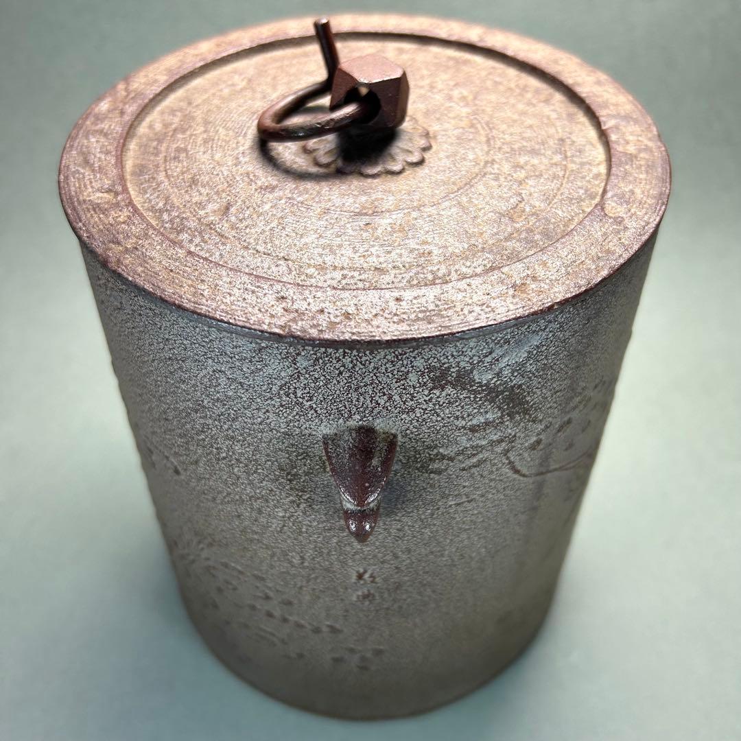 茶釜　『高橋敬典　雲龍釜』　人間国宝　お茶道具　茶道　共箱　工芸品