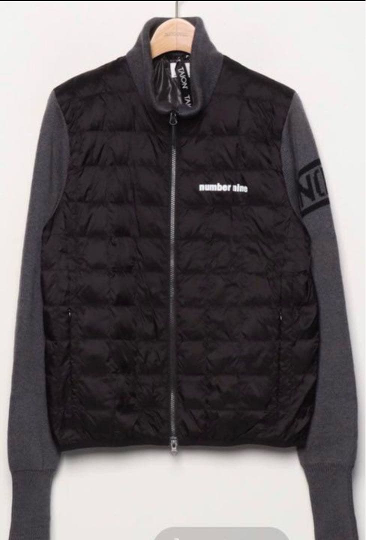 ナンバーナイン ダウンニットブルゾン　サイズ2