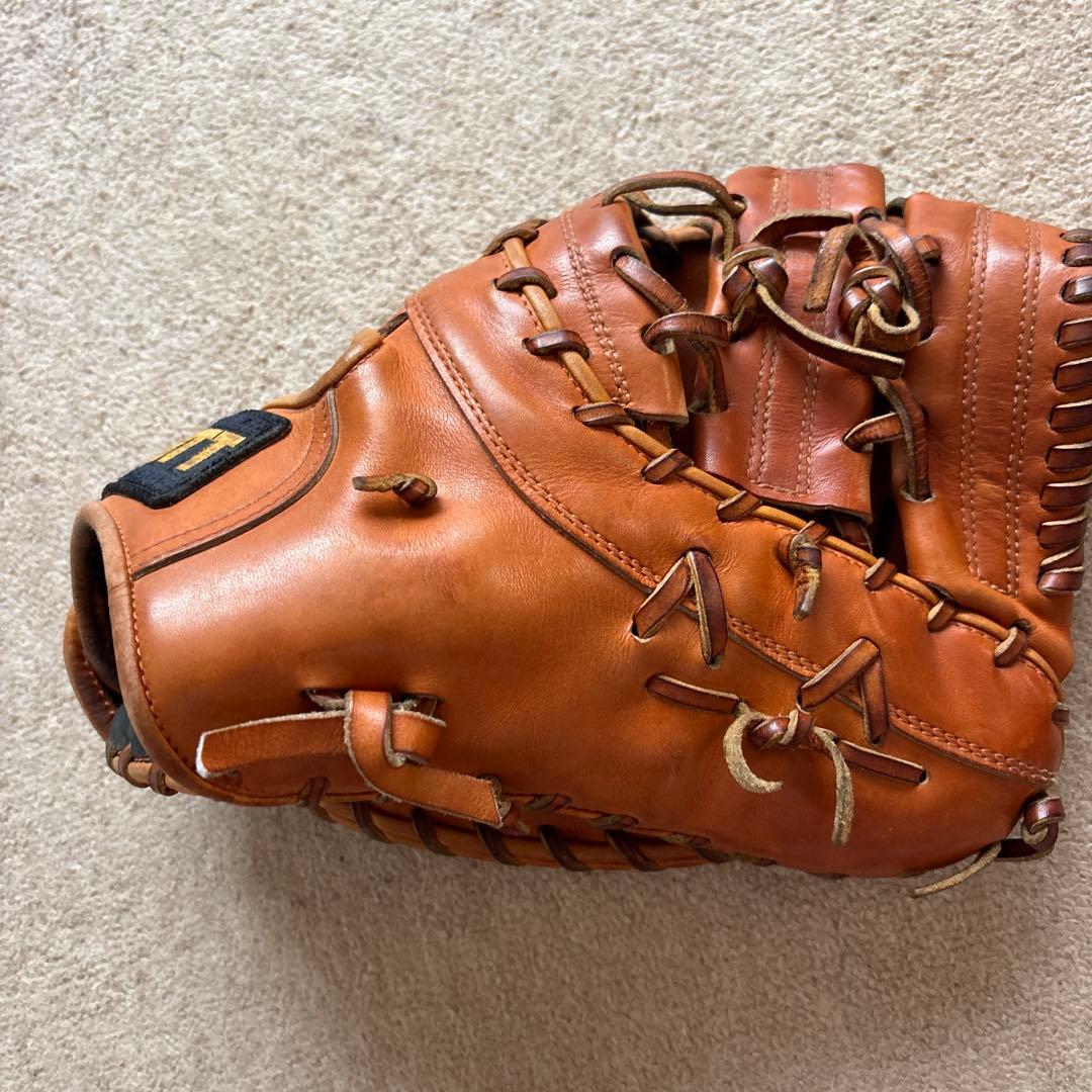 ZETT PROSTATUS 硬式野球グローブ ブラウン