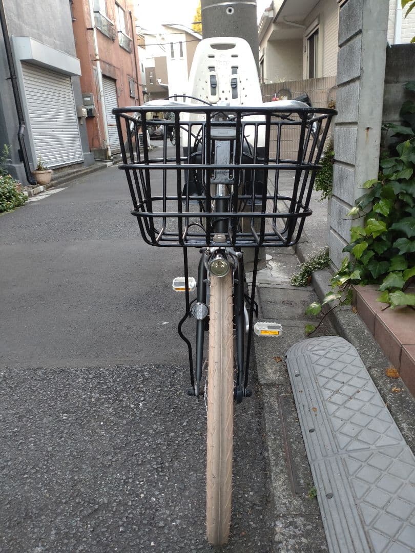 配送可★直接引渡可★カスタム【ヤマハ minaミーナ】電動アシスト自転車★子供乗