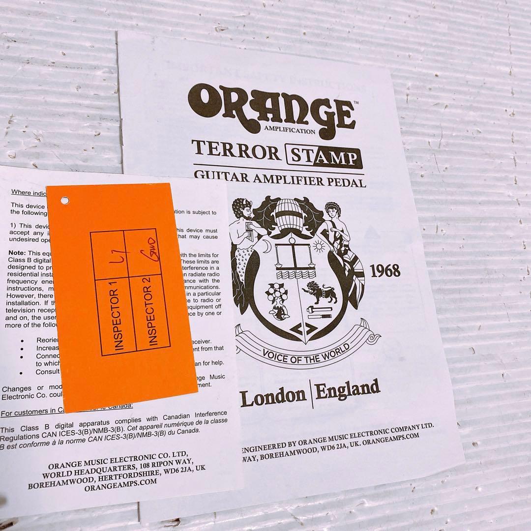 ORANGE TERROR STAMP ギターエフェクター