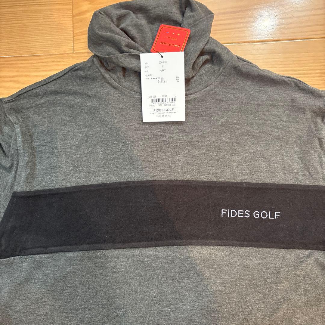 ◾️FIDES GOLF モックネック　サイズL グレー