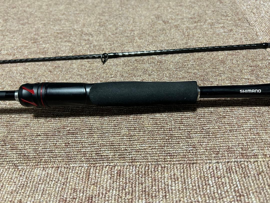 シマノ ゾディアス 264L-2 2ピース バスロッド