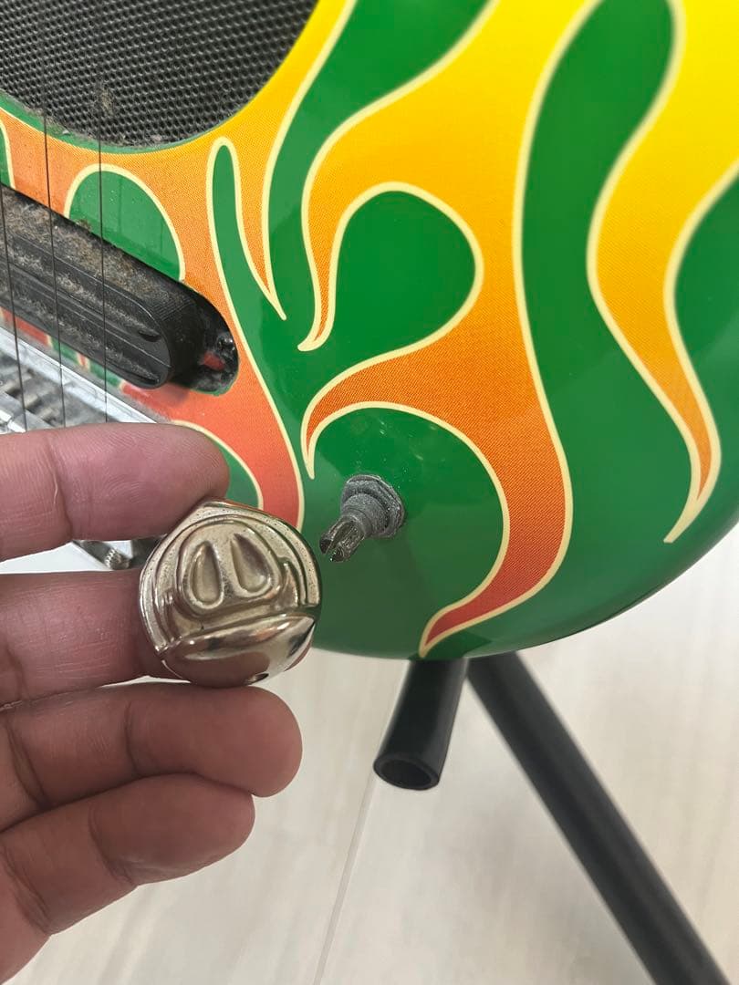 希少 ビンテージ　ピグノーズ　Pignose エレキギター ファイヤーパターン